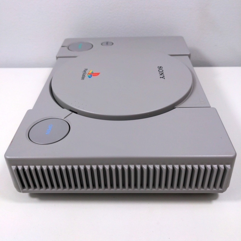 Sony PlayStation PS1 Console Bundle SCPH-5501 NTSC Gray VTG OEM Controller NYKO - Picture 9 of 13